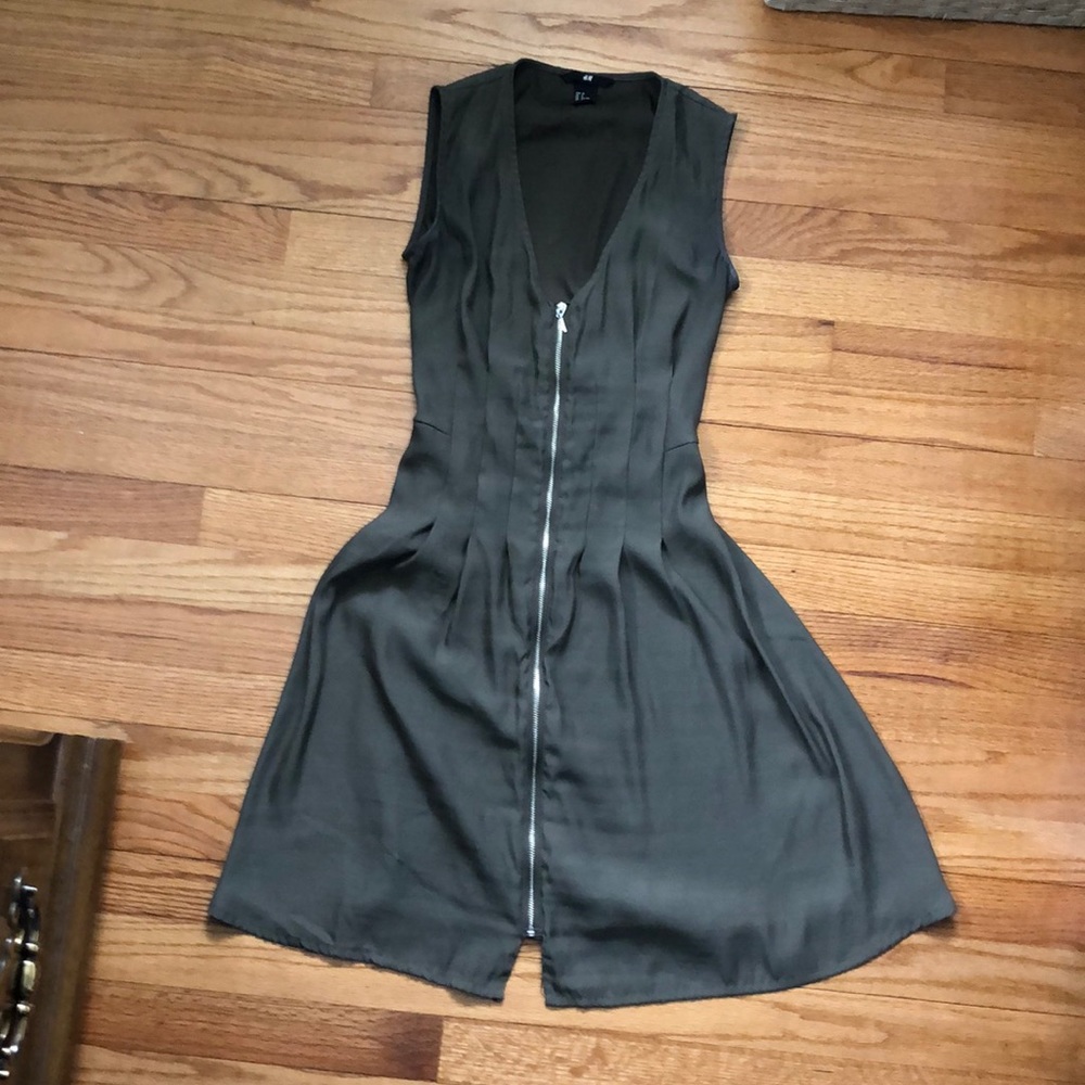 H&M v-neck dress